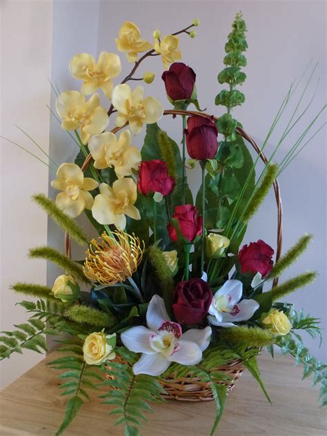 luxury silk flower arrangements